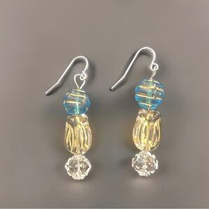 Gorgeous bohemian and glass earrings. NWOT.  Bundle up on items for a gr…